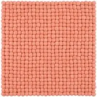 myfelt myfelt Filzkugel Sitzauflage (⌀ 36 cm, 36 x 36 cm), Lachsfarben (lea), – Produktbild 1 von 1