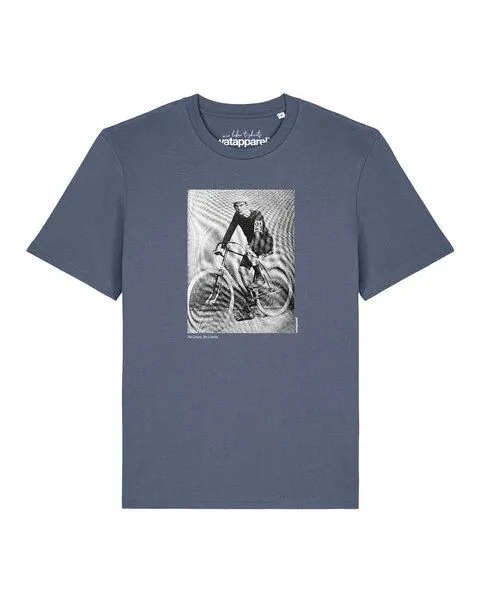 watapparel watapparel T-Shirt Unisex No Gears No Limits, Blue grey, – Produktbild 1 von 2