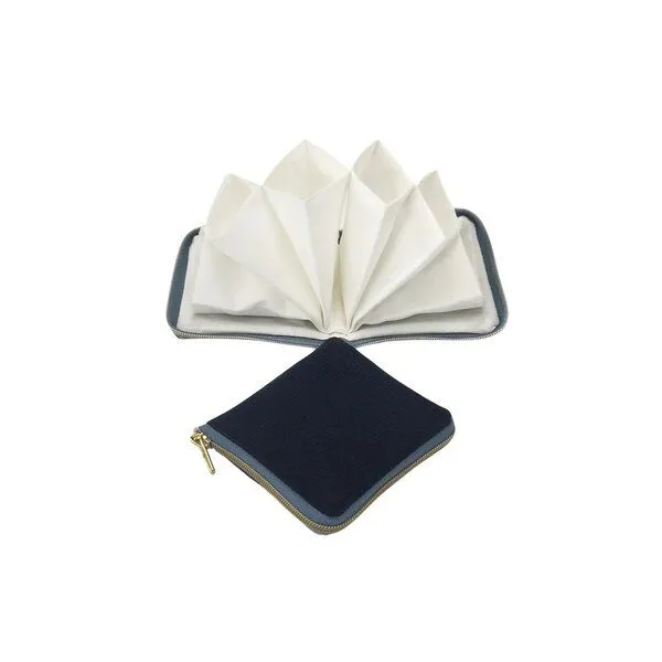 Bridge&Tunnel Bridge&Tunnel Schmucketui Cord, Dunkelblau, – Produktbild 2 von 3