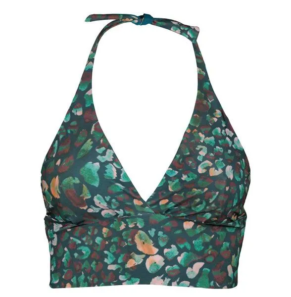 Frija Omina Frija Omina Recycling Bikinitop Fjordella Muster, Juvel smaragd (grün), – Produktbild 1 von 1