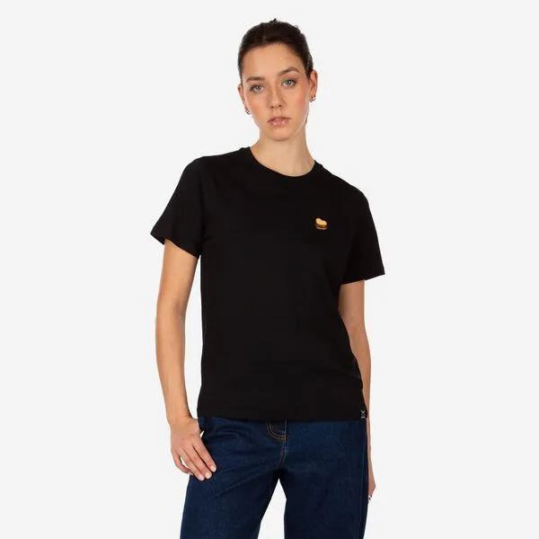 Iriedaily Iriedaily Burger Love T-Shirt, Schwarz, – Produktbild 3 von 3