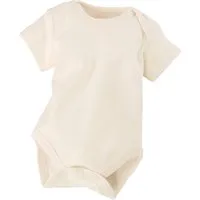HANS NATUR Baby Body Kurzarm Bio Baumwolle "pure basic" Gr. 62/68 – Produktbild 1 von 1