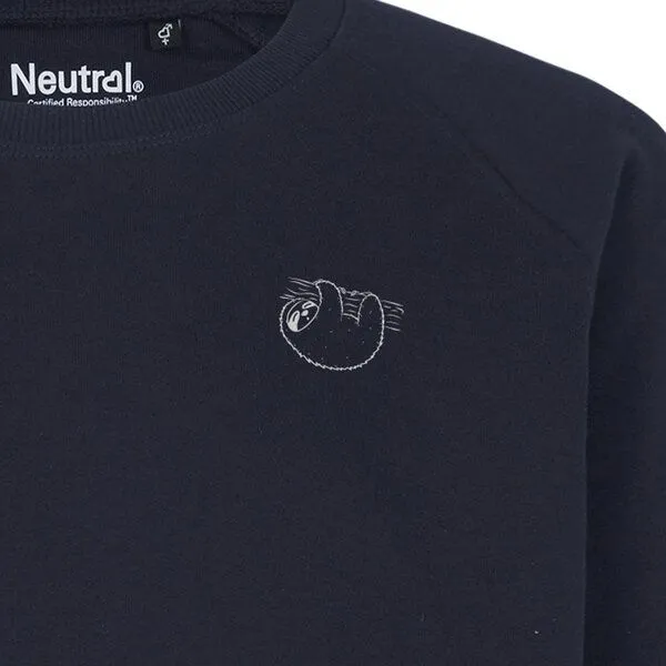 HANDGEDRUCKT HANDGEDRUCKT "Baumelmeister" Unisex Sweatshirt Neutral, Navyblue, – Produktbild 1 von 4
