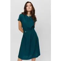 AYANI AYANI Damen vegan Kleid Sati Deep Teal – Produktbild 1 von 1