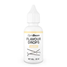 GymBeam Food GymBeam Flavour Drops 30 ml Vanille – Produktbild 1 von 1