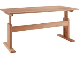 Höheneinstellbarer Schreibtisch 'buxing solid' B 160 x T 80 x H 61-80 cm – Produktbild 1 von 1
