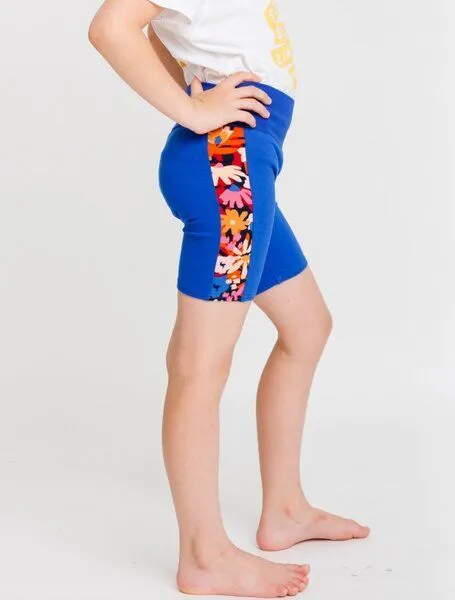 Babbily Babbily Bequeme Sportshorts aus Bio-Baumwolle mit Komfortbund, Blau, – Produktbild 1 von 4