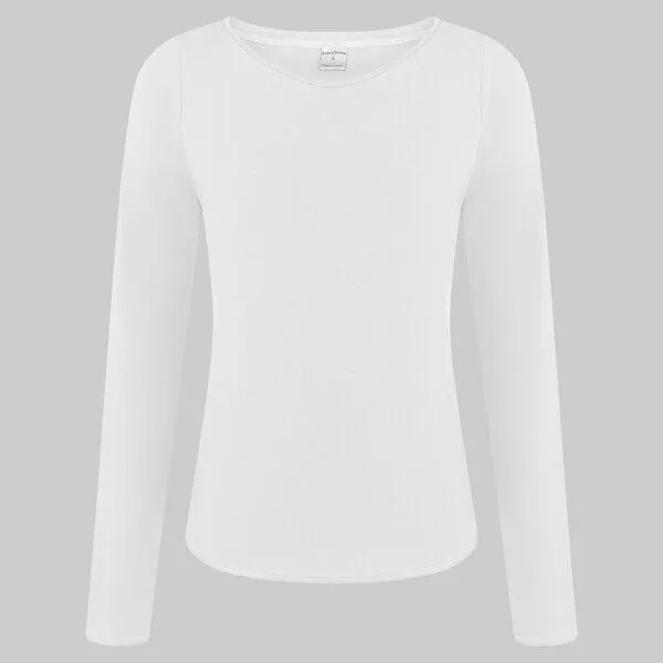Frija Omina Frija Omina Bio Longsleeve "Ubu", Weiß, – Produktbild 1 von 2
