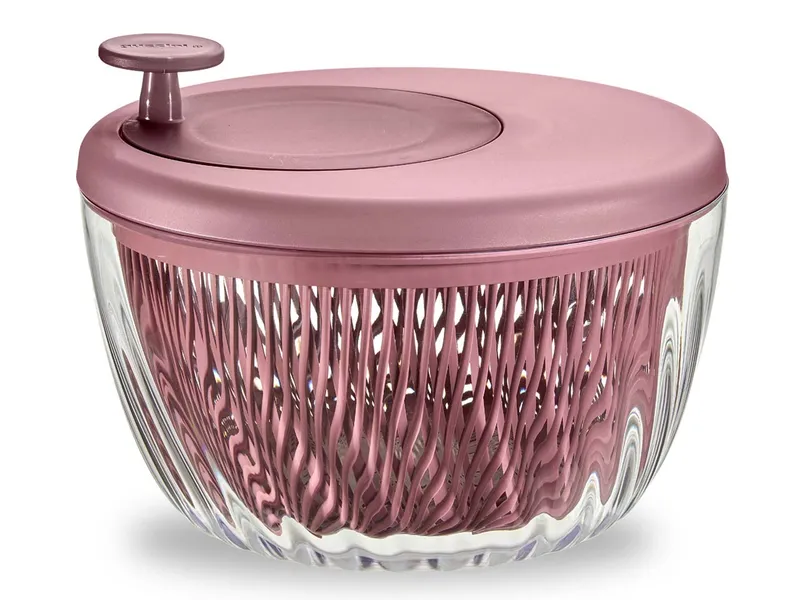 Guzzini guzzini Salatschleuder "SPIN&STORE" Ø 26 cm, mauve red – Produktbild 1 von 1
