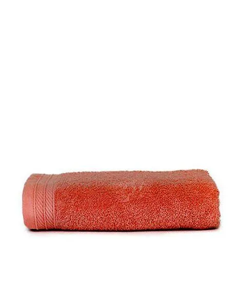 The One Towelling® The One Towelling® 3er Set Handtuch schweres Frottee 550gr/m² 50 x 100cm Bio Baumwolle, Salmon, – Produktbild 1 von 1