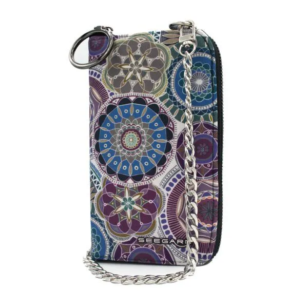Seegarn Seegarn-Täschle / 2in1 Handy-Tasche und Geldbeutel (MB01), K1 - kette silber, – Produktbild 1 von 4