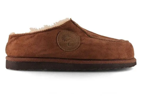 Lammbock Lammbock Lammfell Hausschuhe Lammbert Pantoffeln aus ethischer Schafzucht unisex, Braun, – Produktbild 2 von 2