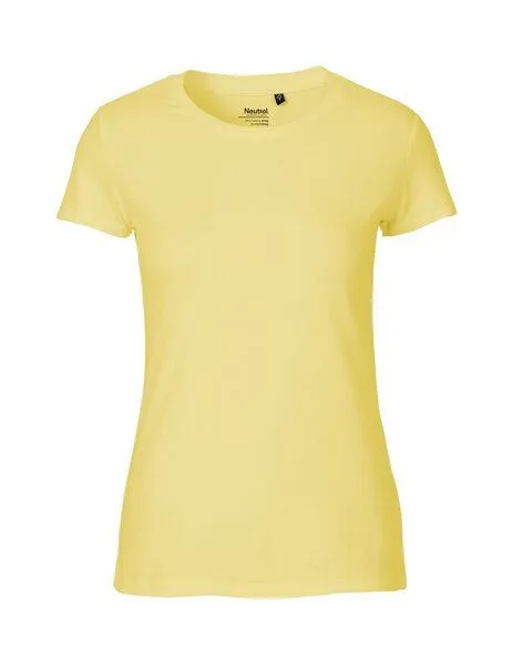 Neutral Neutral® Damen Ladies Fit T-Shirt von Neutral Bio Baumwolle, Dusty yellow, – Produktbild 1 von 1
