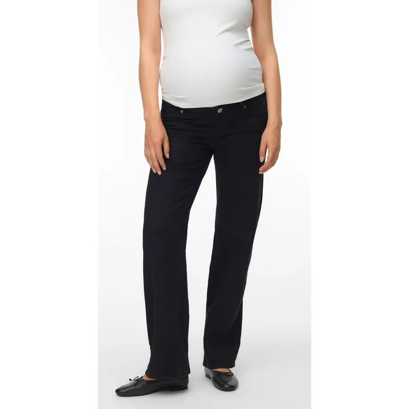 Mamalicious Mamalicious® Umstandsjeans Tessa, Schwarz, – Produktbild 1 von 2