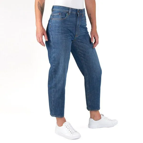 fairjeans fairjeans Damen-Jeans MOMS mit hohem, anliegendem Bund, aus Bio-Cotton – Produktbild 2 von 4