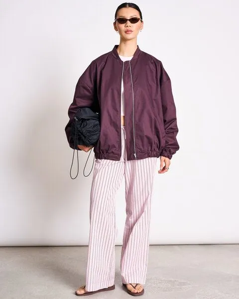 JAN N JUNE JAN N JUNE Blouson TANARO, Cherry lacquer, – Produktbild 1 von 4