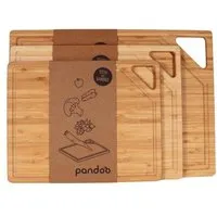 pandoo pandoo Robuste Bambus Schneidebretter | 3 Größen – Produktbild 1 von 1