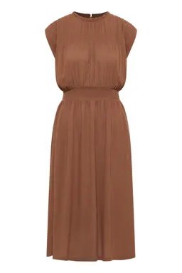 Tranquillo Kleid Mariaa aus EcoVero™ Viskose - chocolate / 40 – Produktbild 1 von 1