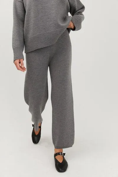 The Slow Label The Slow Label Wool Pants, Grey (grau), – Produktbild 2 von 3