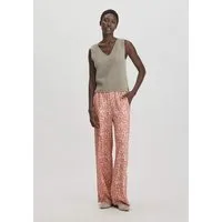 hessnatur hessnatur Print Hose Wide Leg Relaxed aus LENZING ECOVERO Viskose, Rosenholz, – Produktbild 1 von 1