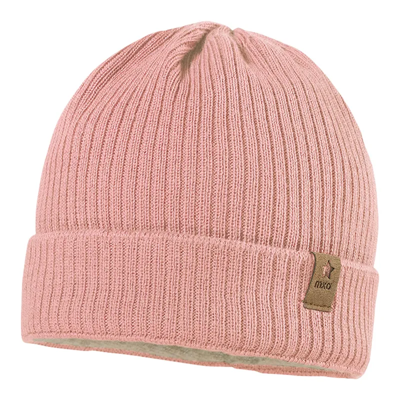 Maximo Maximo Winter-Strickmütze, Rosa, – Produktbild 3 von 4