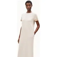 ARMEDANGELS ARMEDANGELS UN-WASTED Damen Jerseykleid aus recyceltem Baumwoll Mix, Undyed-cinnamon dust, – Produktbild 1 von 1