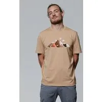 watapparel watapparel T-Shirt Unisex Mountains & Moon, Latte, – Produktbild 1 von 1