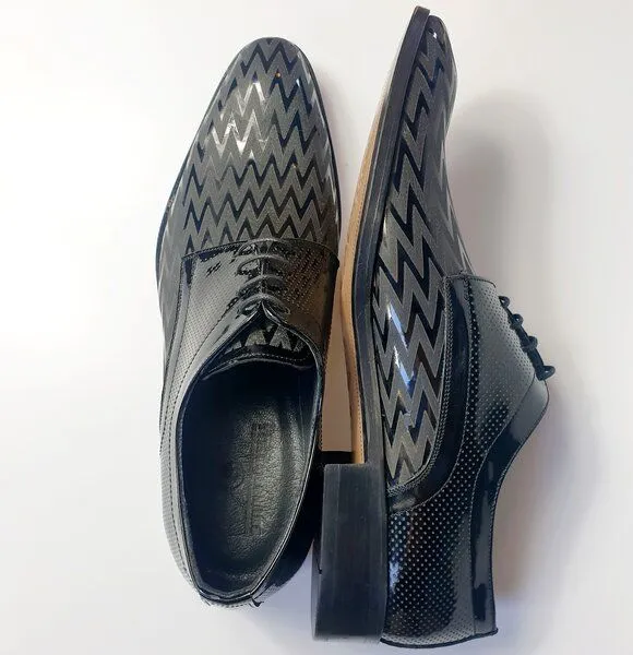 Bruno Barella Bruno Barella Herren Business Schuhe Hand Made, Schwarz, – Produktbild 2 von 3