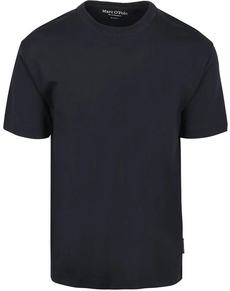 Marc O'Polo Marc O'Polo Heavy T-Shirt Navy - Größe XXL, Dunkelblau, – Produktbild 2 von 5