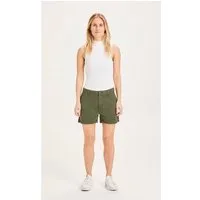 KnowledgeCotton Apparel KnowledgeCotton Apparel Shorts - WILLOW chino shorts, Grün (forrest night), – Produktbild 1 von 1