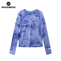 Rockbros Rockbros Langarm Laufshirt Merinowolle, atmungsaktiv & schnell trocknend für Outdoor, Wandern & Radfahren - Blau-violett / XL – Produktbild 1 von 1
