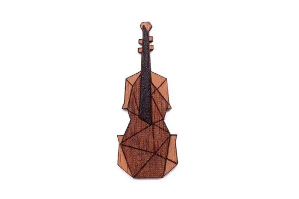 BeWooden BeWooden Holzbrosche Geige – Produktbild 1 von 4