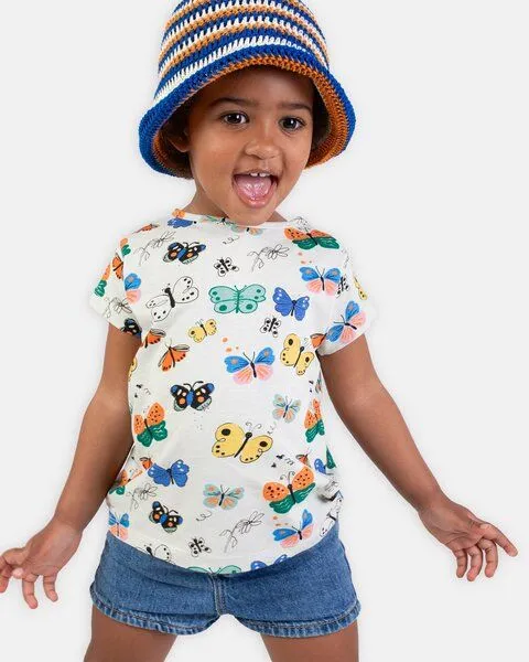 NAADA Naada T-Shirt Papillons – Produktbild 1 von 4