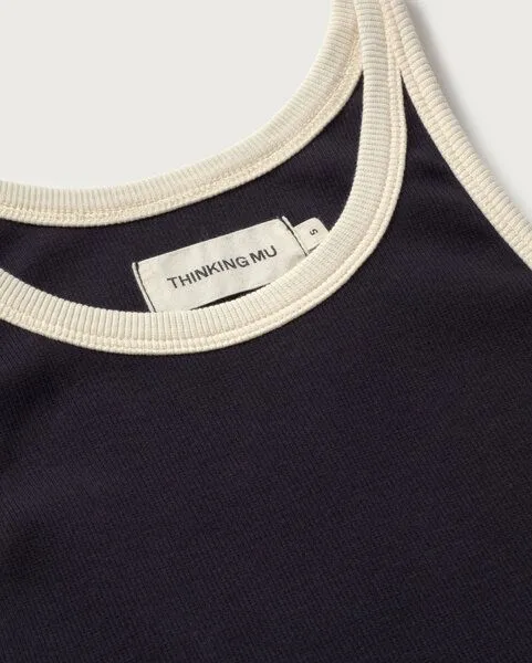 thinking mu thinking mu Harriet Top, Navy-weiß (navy pannacota), – Produktbild 1 von 3
