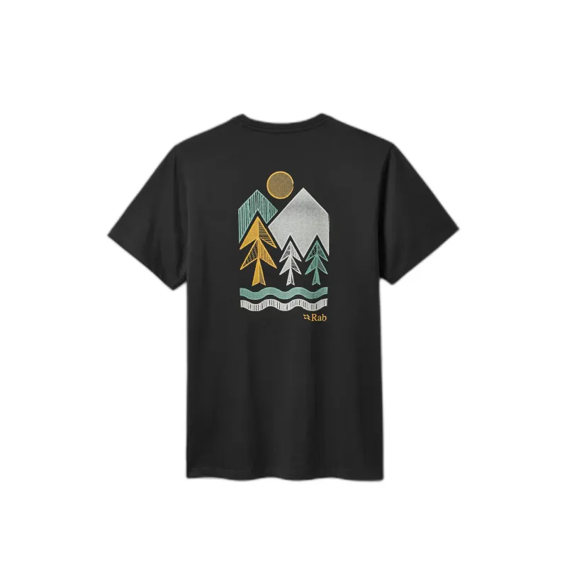 Rab Damen T-Shirt Rab Stance Vista, Noir, – Produktbild 1 von 1