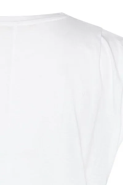 Wunderwerk Wunderwerk Damen oversize Oberteil aus Bio Baumwolle & Modal "Pleated oversize top", Weiß (white 100), – Produktbild 3 von 3