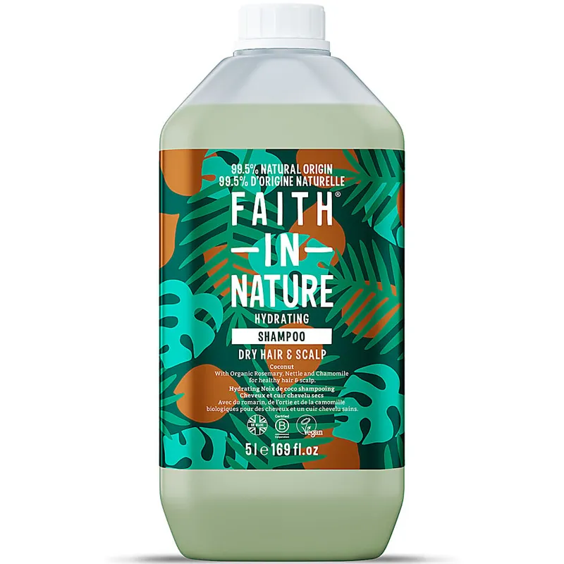 Faith in Nature Faith in Nature Hydratisierendes Kokosnuss Shampoo 5L – Produktbild 1 von 1