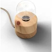 ALMUT von Wildheim ALMUT von Wildheim Tischlampe Zirben Holz angesagte Pastelltöne skandinavisches Design, Eiche, – Produktbild 1 von 1