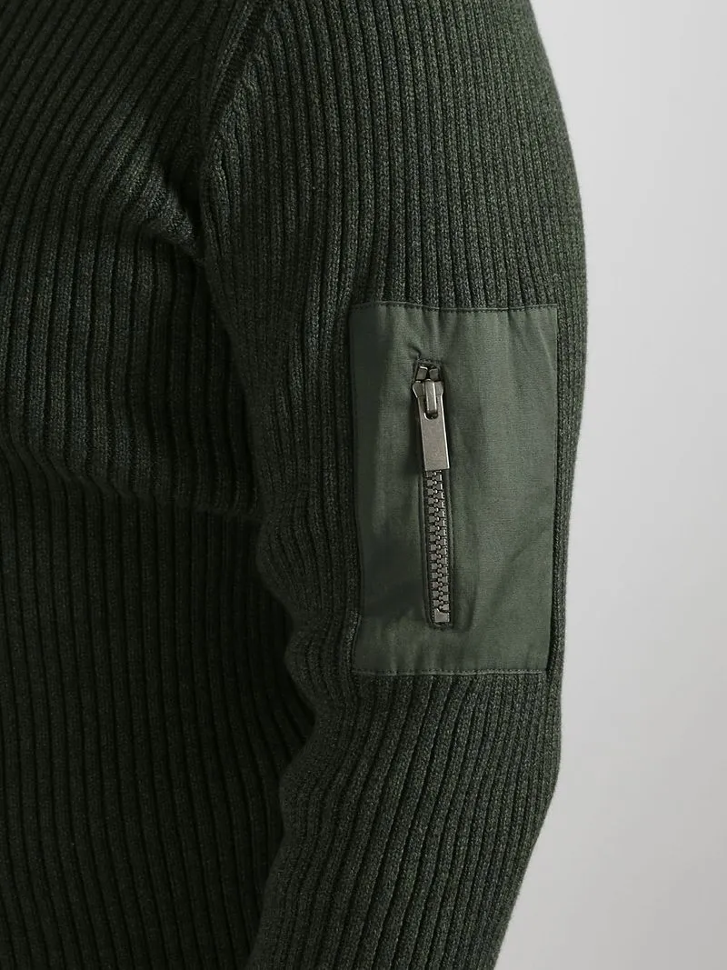 Suitable Suitable Mou Pullover Dunkelgrün - Größe M, Dunkelgrün, – Produktbild 4 von 5