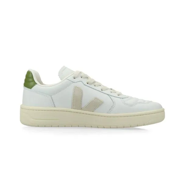 Veja Veja Damen-Sneaker V-82 Leather White Pierre Kiwi – Produktbild 4 von 5