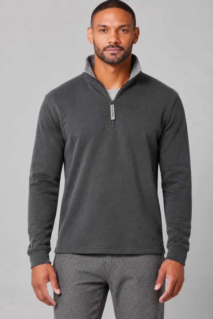 HempAge Hempage Herren vegan Sweatshirt Anthrazit, Grau, – Produktbild 2 von 2