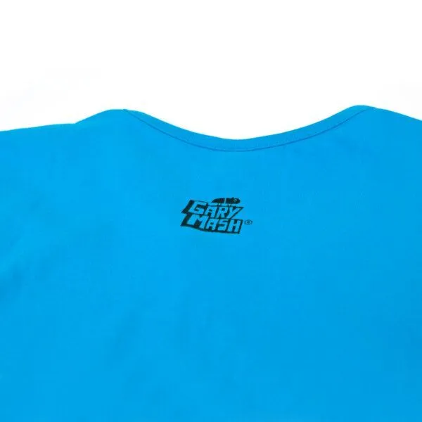 Gary Mash GARY MASH Basic Unisex Shirt, Blau, – Produktbild 3 von 3