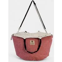 REFISHED fair fashion e.U. REFISHED fair fashion e.U. SOULMATE TWEED ZIP | Limitierte Edition Tasche, #tweed zip rot-weiß / #fish weiß, – Produktbild 1 von 1