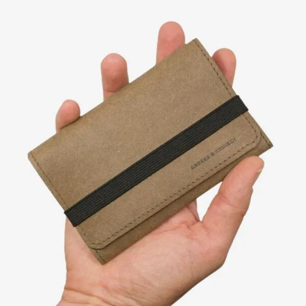 ANDERS & KOMISCH ANDERS & KOMISCH Geldbörse mittelgroß Braun - KOMPAKT, Schwarz, – Produktbild 1 von 4