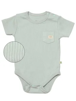 Biorganic Biorganic Kurzarmbody Baby Nature Relax Modal für Jungen und Mädchen Unisex Kurzarm (1-tlg) gerippte Textilstruktur (Ripp), Modal und Bio-Baumwolle, Größe 56 - 86 – Produktbild 1 von 1