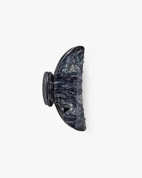 JAN N JUNE JAN N JUNE Machete Haarklammer Midi Claw aus Acetat, Obsidian (schwarz), – Produktbild 3 von 3