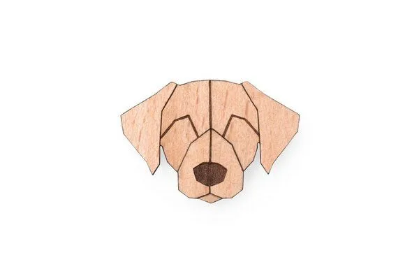 BeWooden BeWooden Broschen aus Holz mit Tiermotiven – Produktbild 6 von 8