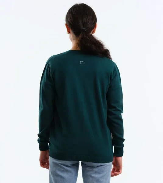 Gary Mash GARY MASH Cardigan Jodie aus Biobaumwolle, Grün, – Produktbild 1 von 4