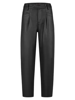 Buena Vista Lederimitathose Modische Lederimitathose mit Bundfalten - Lederhose für Damen – Produktbild 1 von 1