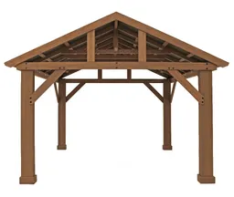 50NRTH 50NRTH Westmann Premium Holzpavillon Yukon 14x12 natur – Produktbild 1 von 1